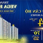 bán căn hộ studio, 1 ngủ, dự án vega homes - giá chỉ 14tr800/m2