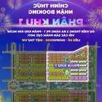 chính thức nhận booking phân khu 1 - sun urban city