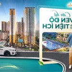 căn góc 2pn 2wc view hồ bơi vô cực, trung tâm thương mại, phố đi bộ nội khu dài 800m