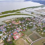 bán lô đất view sông tuyệt đẹp xã phù long, cát bà