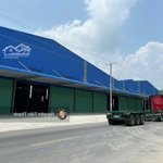 kho xưởng 4.000m2 - 2.658m2 - 1.470m2 - 1.188m2 có pccc tự động và điện 3 pha, đường quốc lộ 61c