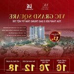 thật dễ dàng sở hữu căn hộ cao cấp chuẩn vip ngay tại dự án vic grand square việt trì