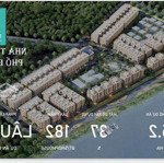 sở hữu căn biệt thự shophouse giá dự kiến chỉ cần từ hơn #3tỷ tại phú thị riverside,gia lâm, hà nội