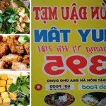 mình cần sang & nhượng quyền bún đậu 395 cây trâm, app grab, be, gojek 15% ln 20 triệu