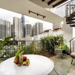 căn penthouse 1 pn - có sân vườn và sân thượng