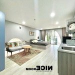 cho thuê căn hộ luxury 40m2 - full tiện ích: gym, bida, golf, thang máy, bảo vệ - phan đăng lưu