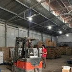 kho xưởng bãi cho thuê quận 7, tp. hcm dt 150m2 trần cao 7m có pccc