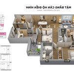 chuyển công tác cần bán nhanh căn 152m2 thiết kế 3pn + 1 - 3vs giá tốt nhất thị trường, đã có sổ