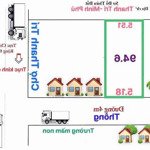 siêu phẩm - băng 2 chợ thanh trí - sát trường mầm non đức trí - đường thông rộng 4m - không lỗi lầm