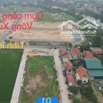 bán đất cụm công nghiệp võng xuyên, phúc thọ, hà nội, 360m2, 4.32 tỷ