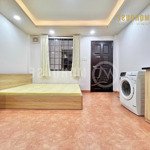 studio full nt mới 100% rộng 30m2 chu văn an - máy giặt riêng