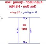 mở bán em siêu phẩm tại xuân bách, quang tiến.
84m2 full thổ cư (hai mặt tiền trước sau)