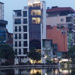 phố đội cấn, mặt hồ đầm tròn, quận ba đình. nhà 6 tầng,oto cất trong nhà,kd cafe,dt 120m.giá:34ty