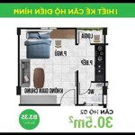 bán căn hộ chung cư yên phong city, 570 triệu, 29,02m2, hàng hiếm tại giá cực chất