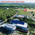 đất cạnh ngõ vào suối nước nóng bình châu