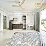 cho thuê căn hộ 40m2 balcon full nội thất - vị trí đường nguyễn kiệm gần cv gia định, sân bay