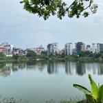 View hồ Quảng Bá, Tây Hồ, biệt thự sân vườn bể bơi 297m2, mặt tiền 6,4m