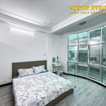 Căn hộ studio vách kính, máy giặt riêng cửa sổ trời gần công trường Dân Chủ, sau chung cư Hà Đô