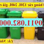Ở Cần thơ chuyên bán thùng rác giá rẻ? thùng rác 120 lít 240 lít 660 lít giá sỉ- lh 0911.082.000