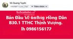chính chủ bán đầu ve đường hồng dân trung tâm hành chính thịnh vượng