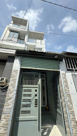 cho thuê nhà hẻm xe hơi 1/ lê đức thọ, p13, gv - trệt 2lầu + sân thượng 2pn 2wc- đầy đủ nội thất