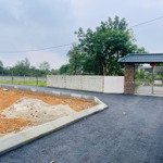 đất trung tâm xã, sát khu cnc hòa lạc, mặt tiền 9m, diện tích 100m2 full thổ cư