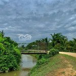cần tiền bán nhanh lô đất vườn ven kênh nước chỉ 480 triệu