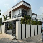 bán nhà 141m thiết kế 1 triệt 1 lầu 4pn có sân vườn riêng ngay bình nhâm thuận an