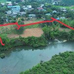 bán siêu phẩm bám bờ sông bôi cực đẹp 4000m2 tại kim bôi, hòa bình