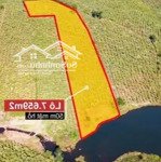 bán đất vườn lộc thắng, 3,5 tỷ, 7659 m2, pháp lý đầy đủ, hàng hiếm 50m mặt hồ