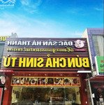 cho thuê nhà mặt phố lò đúc, hai bà trưng, dt 120m2 x 2t, mt 4.5m, vỉa hè rộng, thông sàn