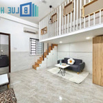 cho thuê căn hộ có gác - duplex hơn 40m2 tách bếp - full nội thất - máy giặt riêng - ngay khu etown