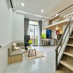 khai trương siêu phẩm duplex rộng thoáng, full nội thất, có ban công, máy giặt riêng ngay hàng xanh