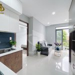 cho thuê căn hộ studio/1pn ban công full nội thất gần lotte, rmit, tdt, đhcs, ufm....