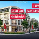 bán shophouse view đẹp, đường cao lỗ vương, thị trấn gia bình, bắc ninh, 6,6 tỷ, 90m2