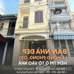 bán nhà mặt phố lê hồng phong, 8,05 tỷ, 43m2, 4pn, 4wc, giá cực chất hot! ngay chợ hoa hồ thị kỷ.