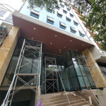 cho thuê toà nhà mới cứng phố phùng hưng 250m2, 9 tầng 1 hầm, thông sàn, thang máy