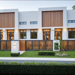 nhà phố trong kcn phước đông, nhận nhà ở ngay, sổ sẵn từng căn, giá chỉ từ 1,1tỷ/căn, mt đường 12m