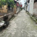 đất thôn trung hậu đoài, tiền phong, mê linh. dt 73m, đường thông, oto đỗ