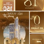 500 triệu - vào tên căn hộ chuẩn 5 sao cam kết thuê lại 12%, vay siêu nhẹ không lãi 40 tháng!