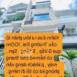 bán nhà riêng dt 74m2 đúc 5 tầng đường nhựa 7m ht35, q12 ngay metro giá chỉ nhỉnh 6tyxxx hơn.