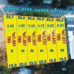bán 6 lô đất mặt tiền đường 10m - vĩnh phương - nha trang