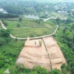 chỉ hơn 3 triệu/m 1.500m đất đẹp sát hồ, 200m thổ cư ngay trung tâm cư yên, lương sơn!
