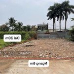 bán gấp đất đẹp! nằm ở h. đức hoà, tp. long an, gần công viên võ tấn đồ. dt 120m2