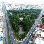 bán đất 2 mặt tiền đường kinh dương vương- hậu giang đối diện công viên