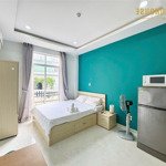 cho thuê căn hộ quận phú nhuận_studio ban công rộng 35m2_full nội thất_toà nhà thang máy