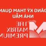 quỹ 8 căn the matrix one premium đẹp-giá tốt nhất; booking nhận ngay 500tr, ck 18%, vay 0% 36 tháng