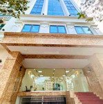 70 tỷ - tòa nhà văn phòng hoàng ngân - cầu giấy 101m2 x 10 tầng cho thuê 200tr/t