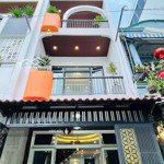 nhà 64m2 nguyễn văn quá, q12 - gần cv cây sộp, giá 3 tỷ 180. xây 1 trệt 2 lầu, sổ riêng, hẻm 4.5m