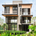 biệt thự đơn lập sông hoàn thiện full, sẵn hồ bơi, phân khu vip nhất dự án liền kề resort 6*